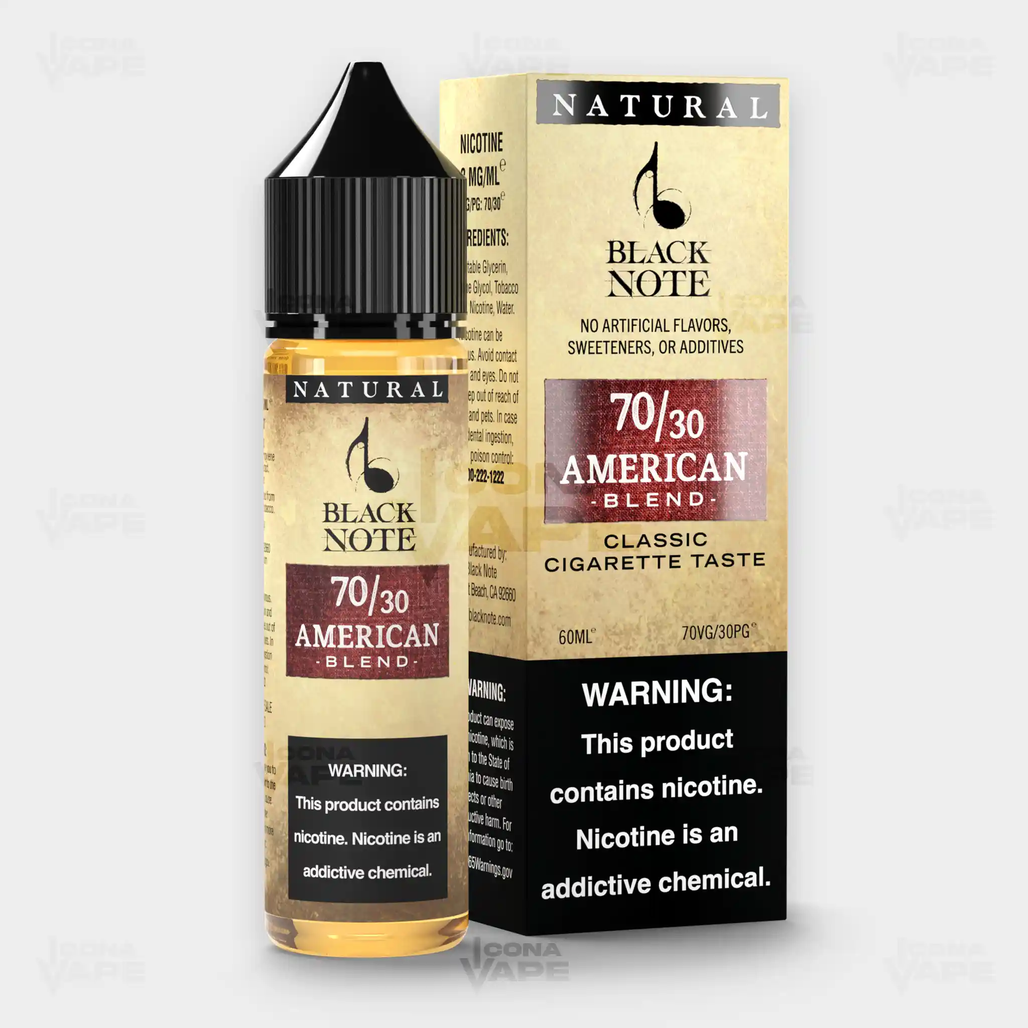 AMERICAN BLEND - BLACK NOTE - 60ML - Image 2