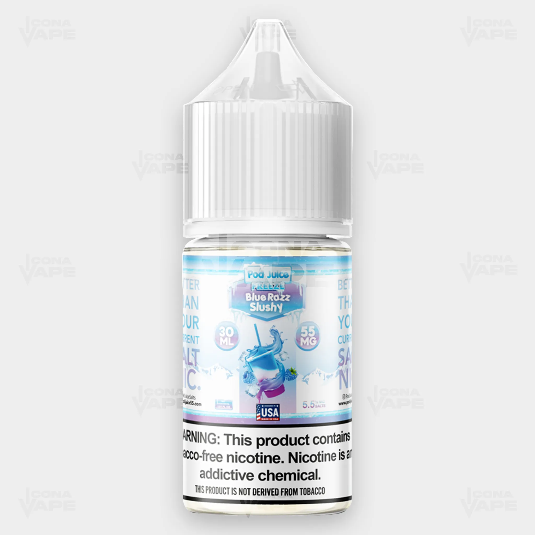 FREEZE BLUE RAZZ SLUSHY - POD JUICE - 30ML