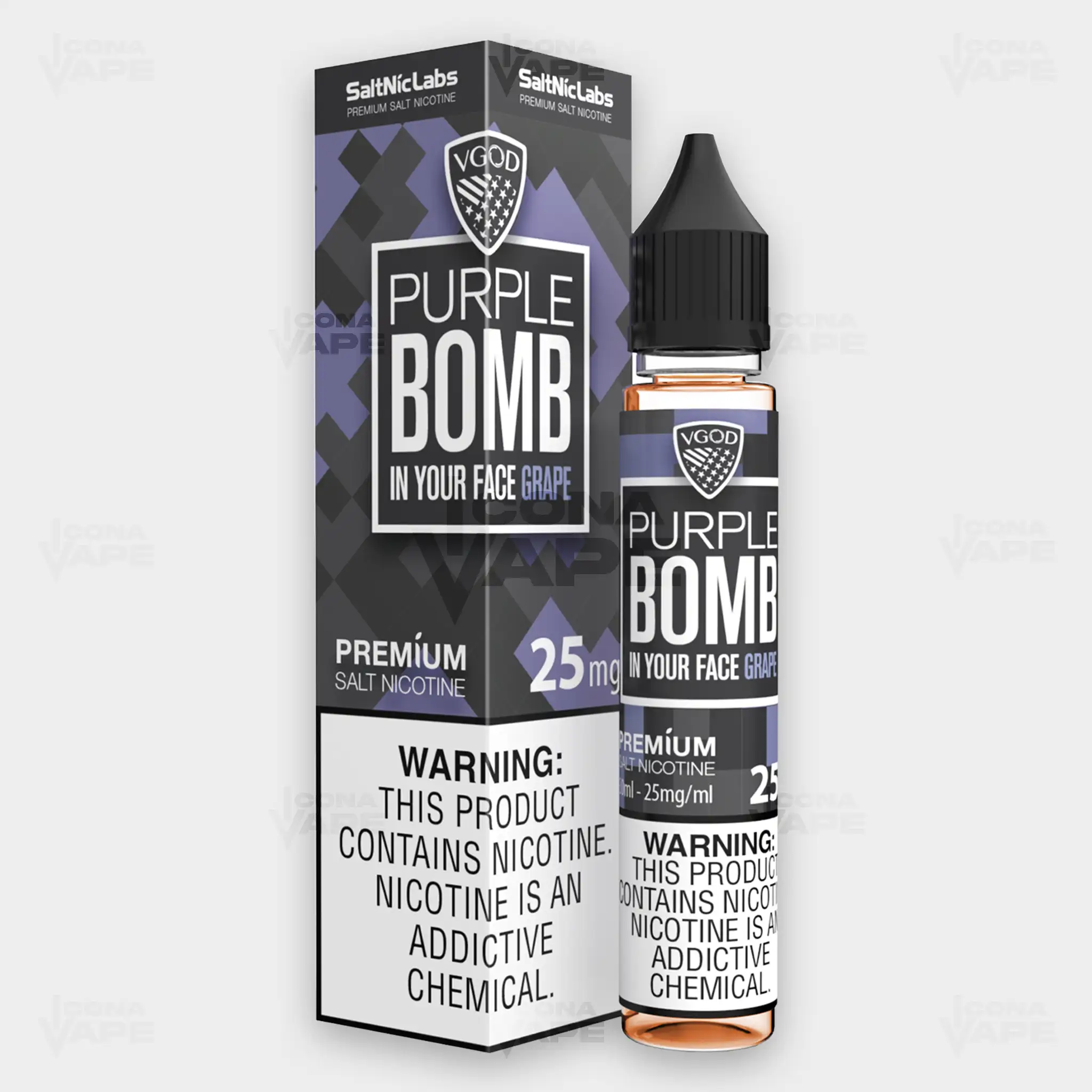 PURPLE BOMB - VGOD SALTNIC - 30ML - Image 2
