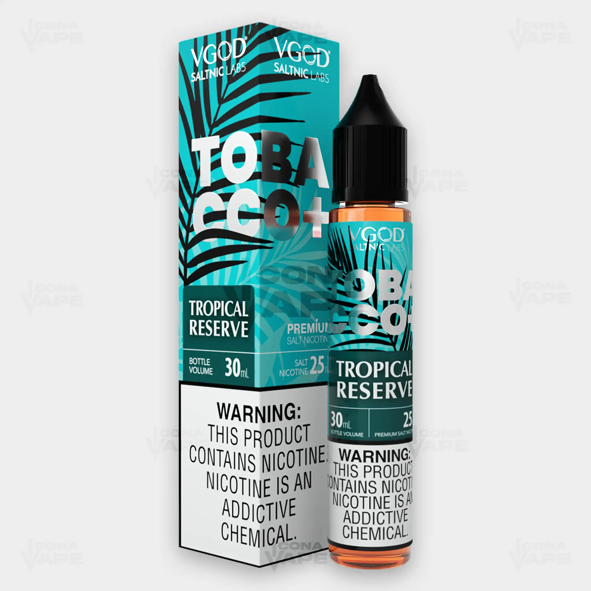 TROPICAL RESERVE - VGOD SALTNIC TOBACCO+ - 30ML - Image 2